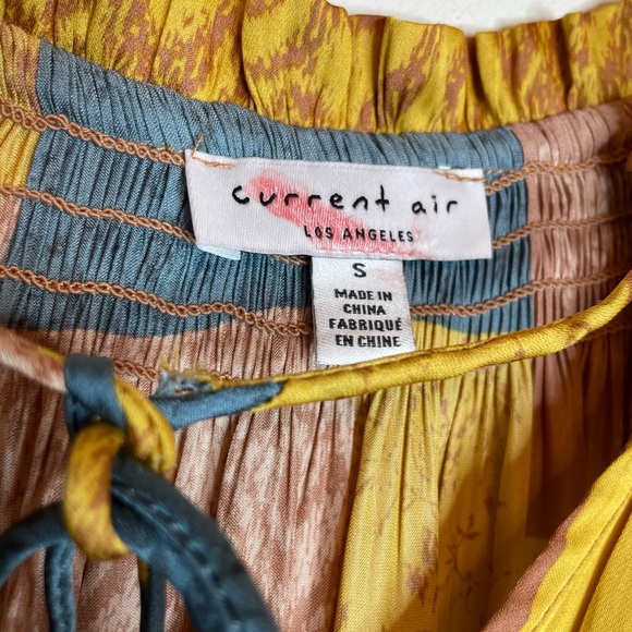 Current Air Los Angeles Pleated Long Sleeve Mini Dress S - Picture 4 of 5